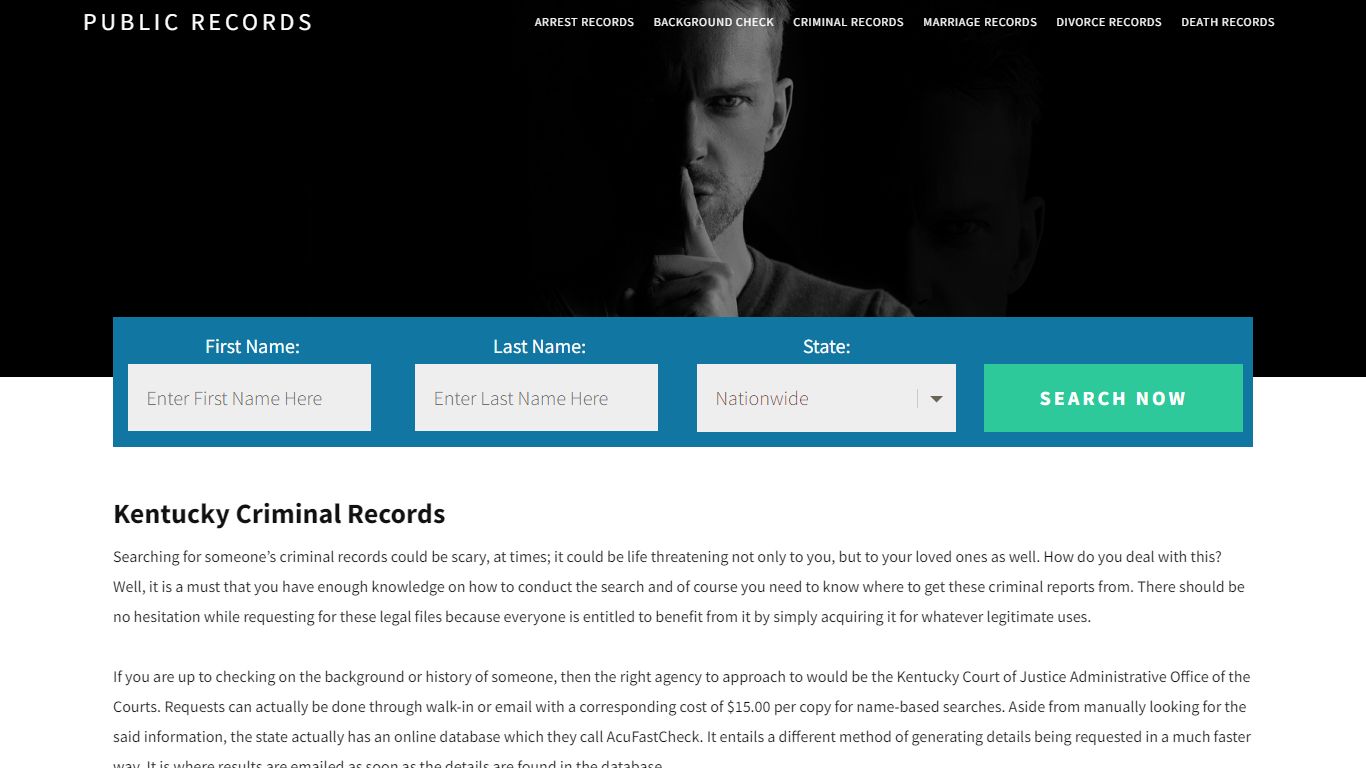 Kentucky Criminal Records